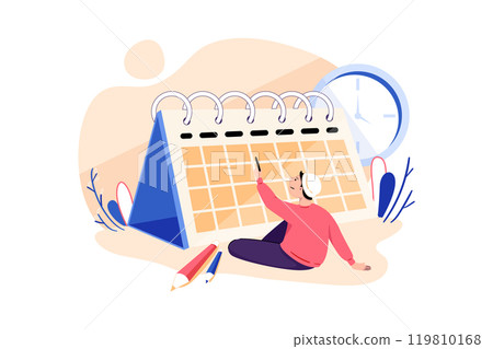 Appointment Illustrations 119810168