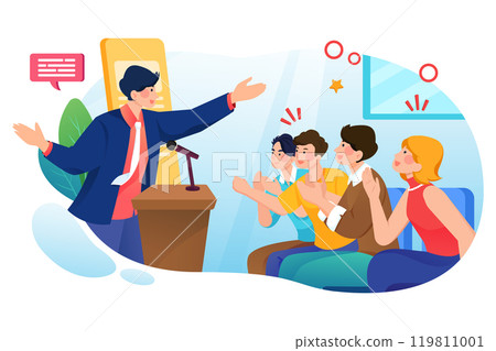 Business Conference Illustration 119811001
