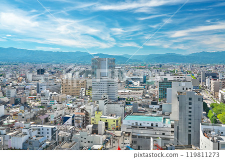 [View from the observation deck at Kurehayama Park] Anyobo, Toyama City, Toyama Prefecture 119811273