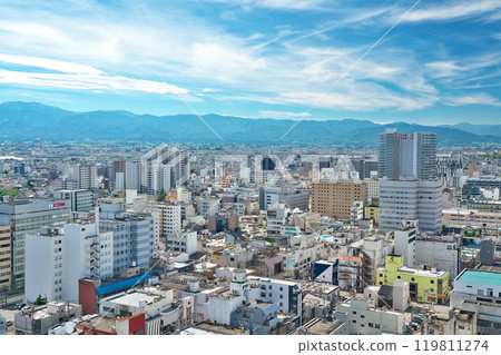 [View from the observation deck at Kurehayama Park] Anyobo, Toyama City, Toyama Prefecture 119811274