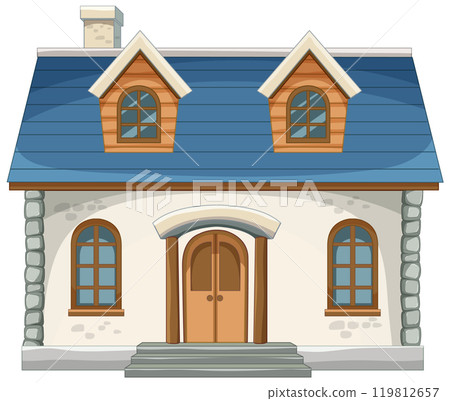 Charming Two-Story Family House 119812657