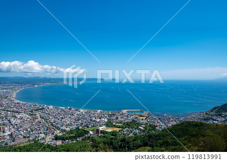 [北海道] 從函館山眺望函館市 119813991