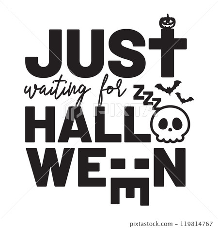 Halloween greeting and celebration banner for decoration 119814767