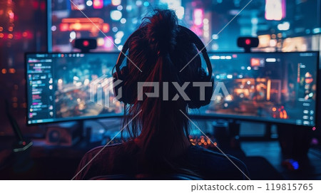 操作個人電腦的人 119815765