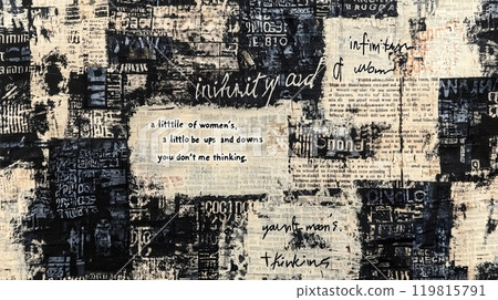 Collage Art Background Collage Art Background 119815791