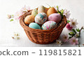 Easter egg image material Easter egg 119815821