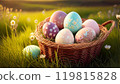 Easter egg image material Easter egg 119815828