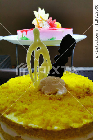 Egypt desserts as nice food background Egypt desserts as nice food background 119815900
