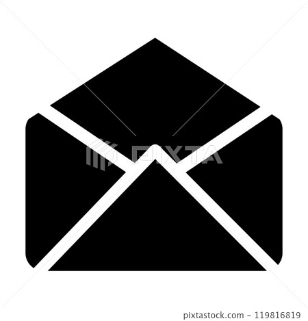Mail icon black 119816819