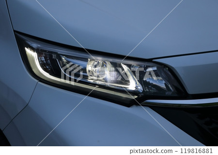Car headlight image Car headlight image 119816881