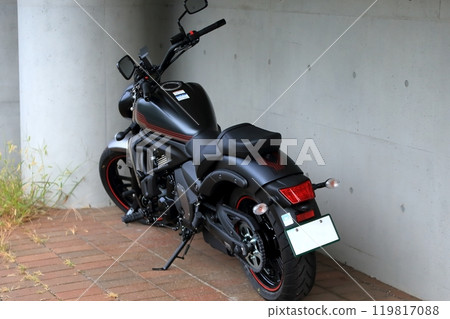 American-style motorcycle image American-style motorcycle image 119817088