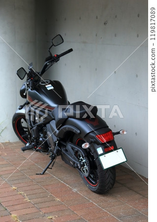 American-style motorcycle image American-style motorcycle image 119817089