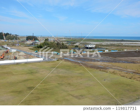 Construction of Fukushima Prefecture Reconstruction Memorial Park continues Construction of Fukushima Prefecture Reconstruction Memorial Park continues 119817731