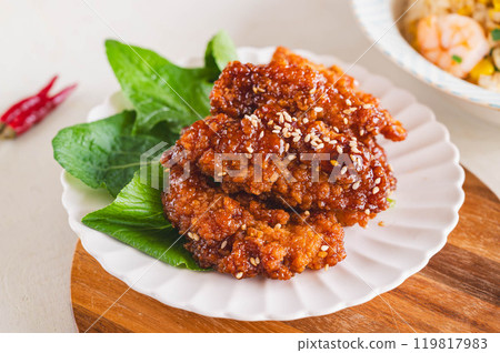 甜辣雞棒 119817983