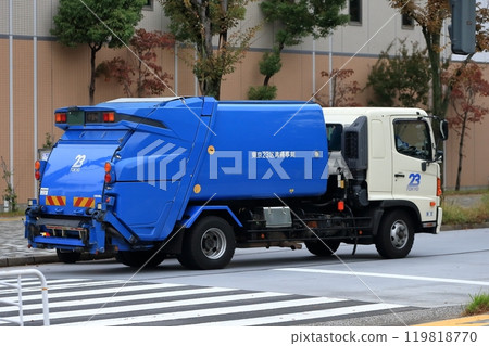 垃圾車(垃圾車)圖片 垃圾車(垃圾車)圖片 119818770