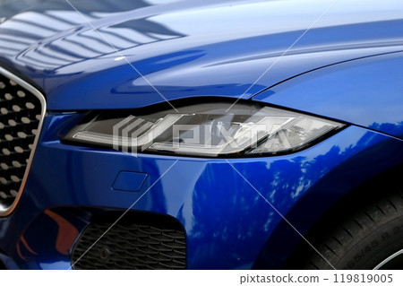 汽車大燈圖像 119819005