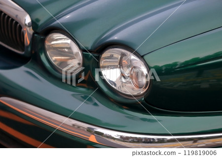 汽車大燈圖像 汽車大燈圖像 119819006