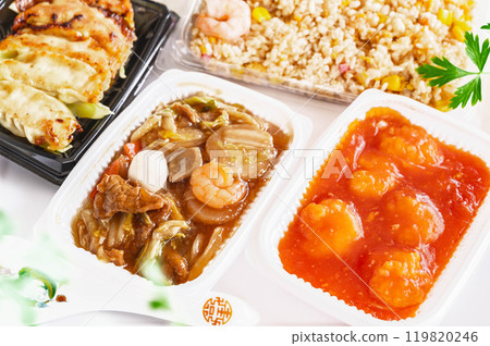Takeaway Chinese food Takeaway Chinese food 119820246