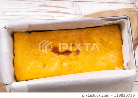 南瓜芝士蛋糕 119820739