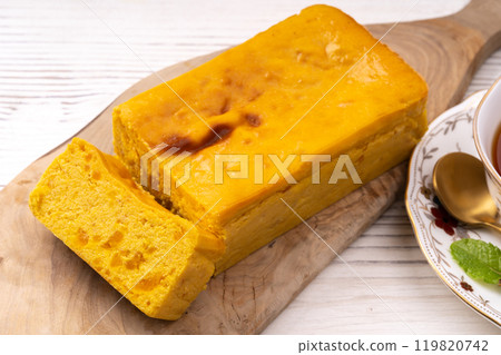南瓜芝士蛋糕 119820742