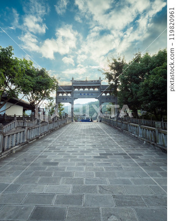 雲南騰沖熱海溫泉 景觀牌樓 雲南騰沖熱海溫泉 景觀牌樓 119820961