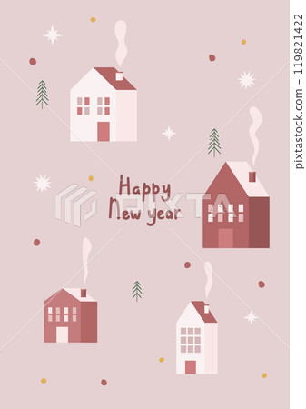 Vector illustration of Christmas doodle. Vector illustration of Christmas doodle. 119821422