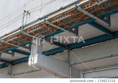 高架車站安裝鷹架支架 119821518