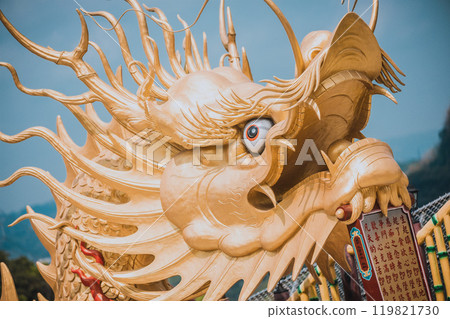 龍的雕像 龍的雕像 119821730