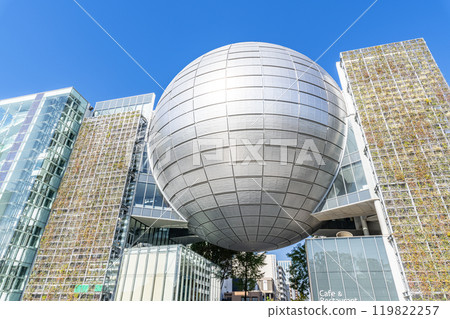 Nagoya City Science Museum on a clear day in Nagoya, Aichi Prefecture 119822257
