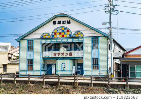 Wakimachi Theater Odeon Theater Early Spring Scenery 2 Mima City, Tokushima Prefecture 119822568
