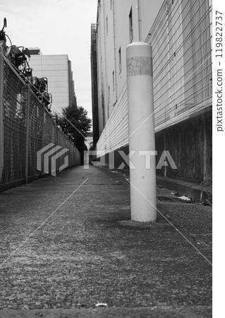 A straight road A straight road 119822737