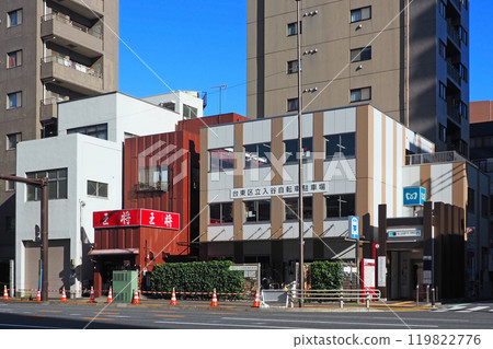 東京地鐵入谷站 119822776