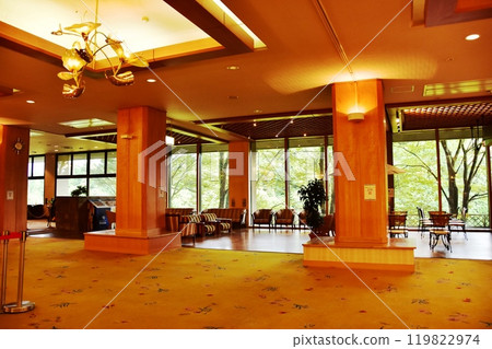 福島縣夏威夷溫泉度假村的大廳 119822974