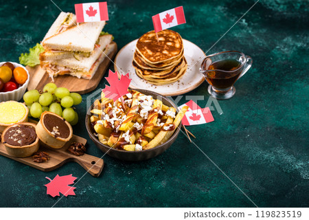 Canada Day traditional food concept. 119823519