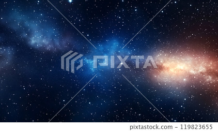 Colorful Nebula and Starfield in Deep Space Capturing Cosmic Beauty_2 119823655