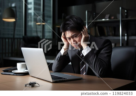 Image of a worried man 02 119824033