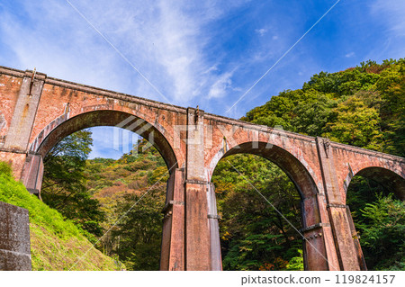 [群馬縣] 碓冰三橋/梅金橋 秋天 119824157