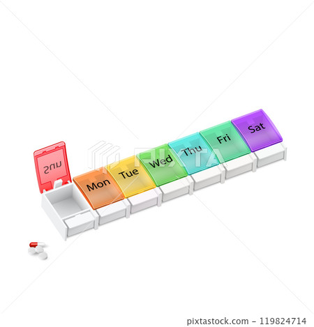 Pill Organizer 119824714