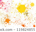 Colorful spray paint background 119824855