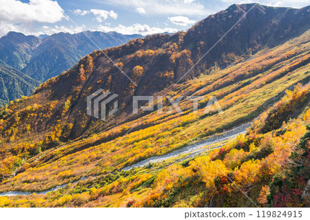 《富山縣》立山黑部阿爾卑斯山脈路線/大觀峰雲城露台的紅葉 《富山縣》立山黑部阿爾卑斯山脈路線/大觀峰雲城露台的紅葉 119824915