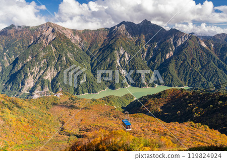 《富山縣》立山黑部阿爾卑斯山脈路線/大觀峰雲城露台的紅葉 《富山縣》立山黑部阿爾卑斯山脈路線/大觀峰雲城露台的紅葉 119824924