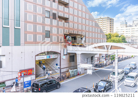 Cityscape of Bunkyo Ward, Tokyo Korakuen Station 119825211