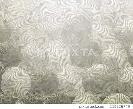 日本紙紋理圖像素材,圓形圖案,銀色 日本紙紋理圖像素材,圓形圖案,銀色 119826749