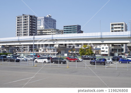 The view from Ujina Miyukimatsu area square 119826808