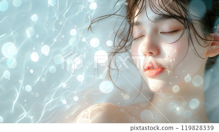 皮膚護理和放鬆時間 皮膚護理和放鬆時間 119828339