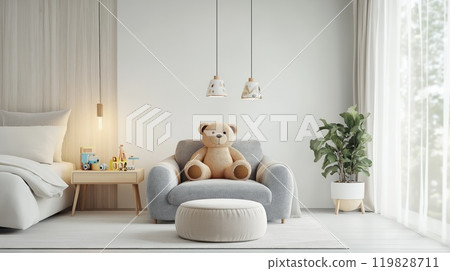 bedroom, bed, interior 119828711