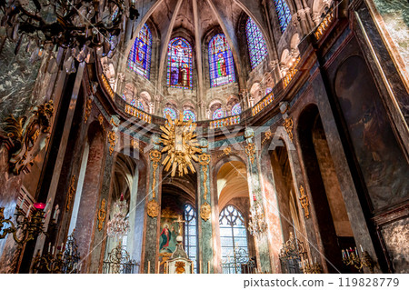 Saint Jacques church, Compiegne, France, interiors 119828779