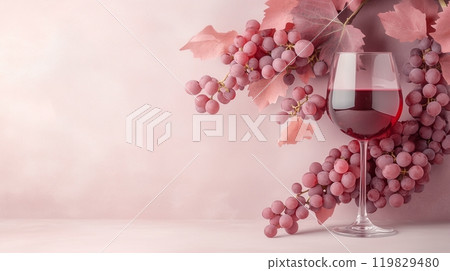 The concept of winemaking, enjoying wine drinks 119829480