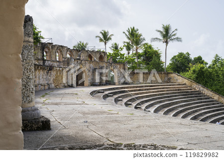 Nice view of Altos de Chavon amphitheater 119829982