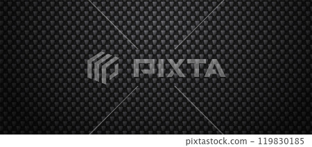 Black metalic carbon fiber texture 119830185